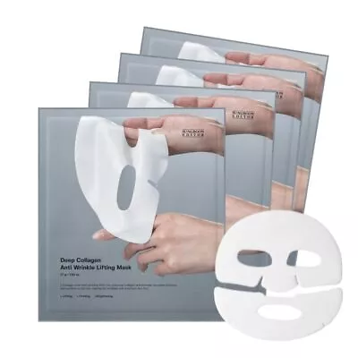 SUNGBOON EDITOR Deep Collagen Anti-Wrinkle Lifting Mask 4 Sheets | Facial She... • $35.55