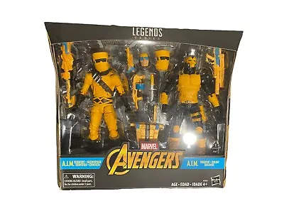 Hasbro Marvel Legends A.I.M. Trooper And AIM Scientist 2 Pack - Hydra - Avengers • $39.97
