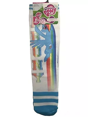 My Little Pony Rainbow Dash Socks Brony Hasbro New With Free Shipping • $12.95