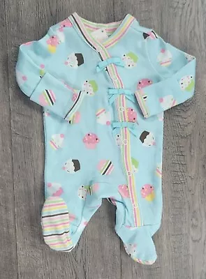 Baby Girl New Gymboree Preemie Cupcake Cutie Footed Outfit • $49.99