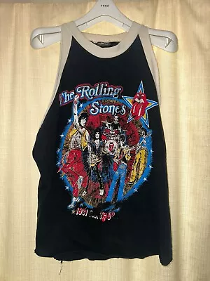 Vintage 1981 The Rolling Stones Tattoo You Tour Raglan T-shirt Small • $98