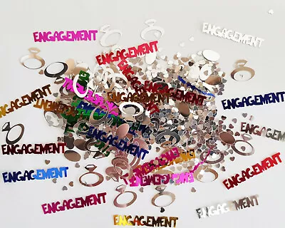 £1.39 • Buy 1 Pack Engagement Confetti / Table Sprinkles Multi Coloured Unisex Table Decor