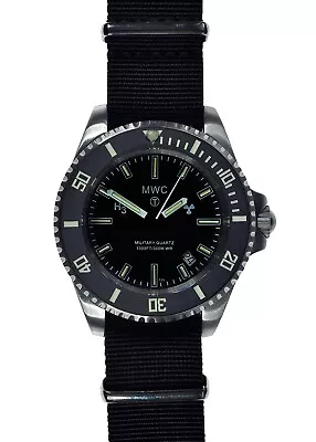 MWC 300m Water Resistant Military Divers Watch - 10 Year  Battery And GTLS Tubes • $375