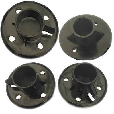 £3.99 • Buy Gazebo Feet Tent Replacement Foot Base Plates Spare Parts 20,25 & 30mm In Black