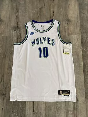 Minnesota Timberwolves #10 Mike Conley Jr. Throwback Jersey - Men’s XXL • $74