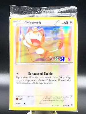 Meowth #53 - 2016 Pokemon Generations - Toys R Us Promo! - SEALED! • $7.99