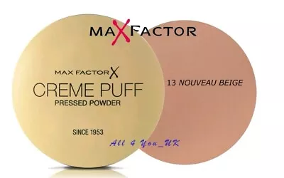 £5.40 • Buy Max Factor Creme Puff Nouveau Beige