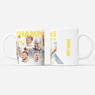 £7.95 • Buy Personalised Leeds 2019 / 2020 Champion Winners Inspired Football Mug + Coaster