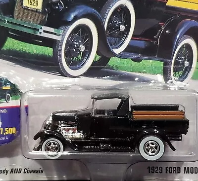 Johnny Lightning 29 1929 Ford Model A Pickup Truck Truckin’ America W/RRs Black • $8.99