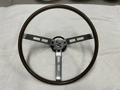 1970 70 Mopar B Body Wood Grain Steering Wheel Charger Roadrunner Super Bee GTX • $700