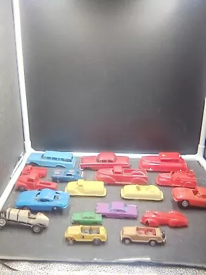 Vintage Lot Of Plastic Toy Cars Ideal Marx • $7.99