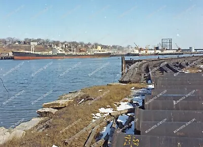 95.	ORIG COLOR NEG Maine Central Port Terminal Wharf #4 In Yard #3 Original 2 ¼ • $4