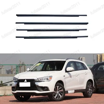 Door Weatherstrip Belt Seal Window Rubber Trim SET For Mitsubishi ASX 2009-2018 • $139.86