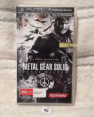 Metal Gear Solid: Peace Walker Complete- PSP - Pal - Test&Work 💨 2post • $59.50