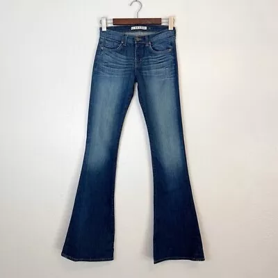 J BRAND Women's Size 25 Heritage Dark Wash Martini Low Rise Flare Jeans • $28