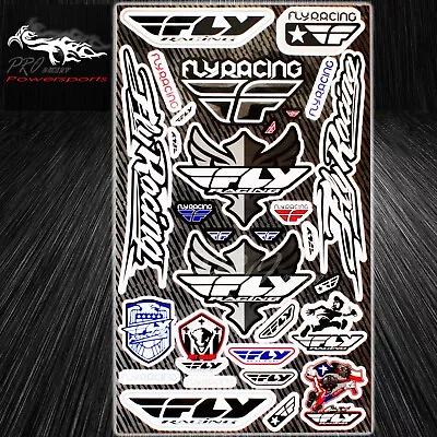 Automotive Racing Logo Decal Sticker Sheet Motorcycle/Dirt/Sport Bike/ATV/Helmet • $10.88