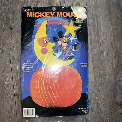 Vintage Halloween Mickey Mouse 11  Honeycomb Tissue Centerpiece NEW Paper Magic • $12.95