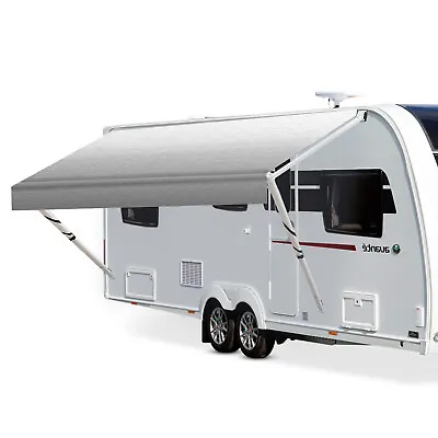 14-16ft RV Awning Fabric Replacement Universal 1000D Canopy For Camper Trailer • $67.99