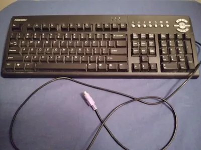 MEDION Computer Plug In Standard Keyboard With Additional Shortcut Buttons • $26.99