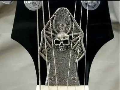 SKULL TRUSS ROD COVER For EPIPHONE SG LES PAUL GUITAR CUSTOM HAND MADE METAL ! • $16.95