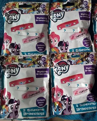 Lot Of 5! 5! MY LITTLE PONY Mystery Silicone BRACELETS* 6 Packages* NEW 5 Not 4! • $12.99