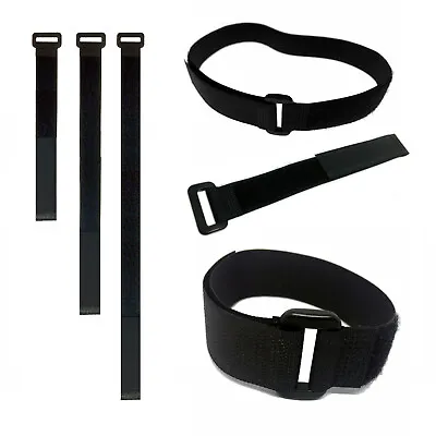 £2.39 • Buy VELCRO® Brand Tape Front Ring Strap, UK Made Reusable Straps With Plastic Buckle