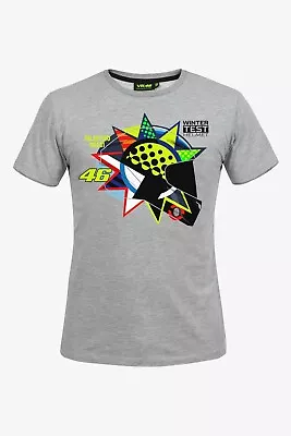 Official VR46 Valentino Rossi Winter Test T Shirt  - VRMTS 416905 • £25.99