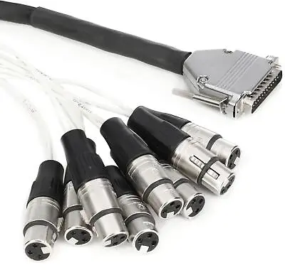 Pro Co DA88XF-20 8-channel DB25 To XLR Female Snake - 20' • $160.99