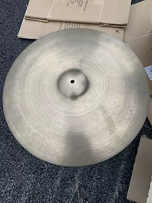 Free P&P. Beautiful Vintage Ufip 20” Crash Ride Cymbal. 2100g • $615.90