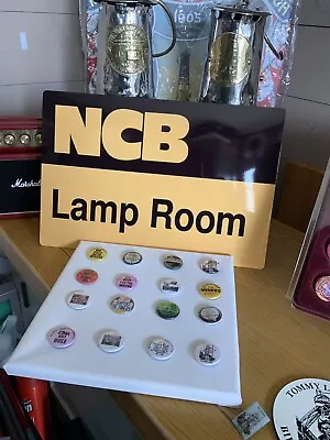 NCB Lamp Room Colliery Sign Aluminium 12”x8” All Collieries Available 😎 • £20