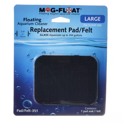 Mag Float Replacement Pad And Felt For Glass Aquariums Large - 1 Count PAD/FE... • $14.99