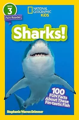 National Geographic Readers: Sharks! (Level 3): 100 Fun Facts About These Fin-Ta • $49.04