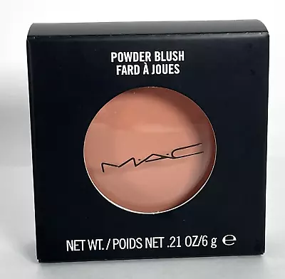 MAC Blush Powder MELBA Coral Peach Full Size .2 Oz New In Box • $16.25