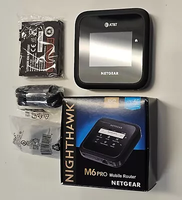 Netgear Nighthawk M6 Pro 5G (MR6500) WiFi 6E Unlocked Mobile Hotspot Router • $199