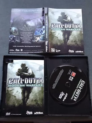 Call Of Duty 4: Modern Warfare - (Boxed) - PC DVD-ROM • £4