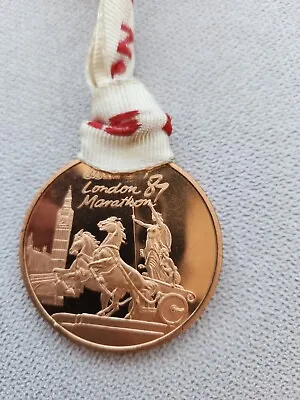 Mars London Marathon Finishers Medal 1987 • £70