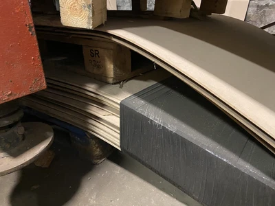 £10 • Buy Clearance Used MDF Sheet 2440 X 1220 X 6mm (8x4) Some Smaller, Some With Damage