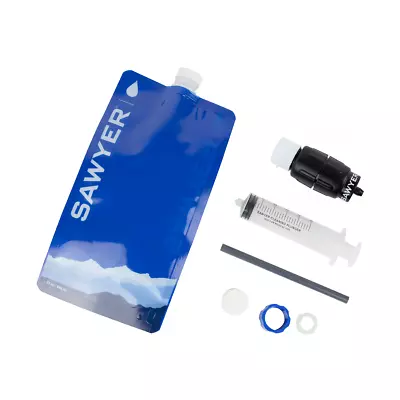 Sawyer Mini Micro Squeeze Water Filtration System PointOne Ultralight Filter Kit • $69.95
