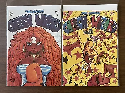 Cheech Wizard Vol 1 & 2 1st Print Rip Off Press Comic 1986 Vaughn Bode • $80