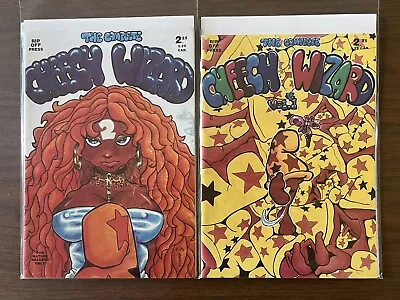 Cheech Wizard Vol 1 & 2 1st Print Rip Off Press Comic 1986 Vaughn Bode • £64.25