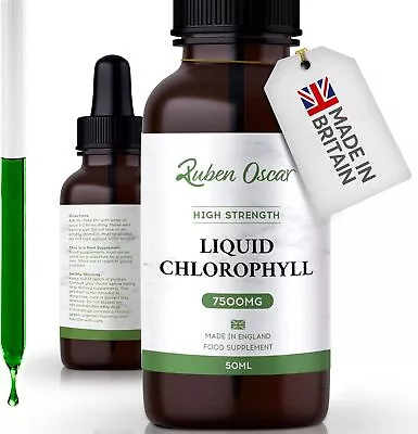 Chlorophyll Liquid | UK Sourced | 2 Month Supply 60 Servings | High Strength 12 • £20.95