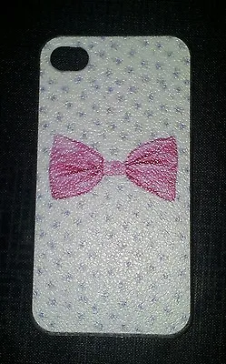 £3.99 • Buy BRAND NEW HARD CASE COVER FOR IPHONE 4G 4 4S PINK BOW