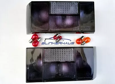 Vw Rabbit/golf Mk1 -1981 Cabrio Gti Aigner Classic Line All-smoked Taillights • $329.99