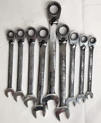 Matco Tools 9 Pc Metric Ratchet Combination Wrench Set • $139.99
