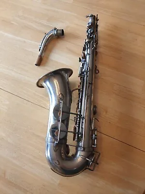 Vintage Bardelli Silver-plated Eb Alto Saxophone • $160