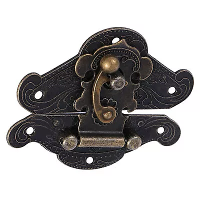 Antique Retro Vintage Decorative Latch Hasp Pad Chest Lock Plate • $7.78