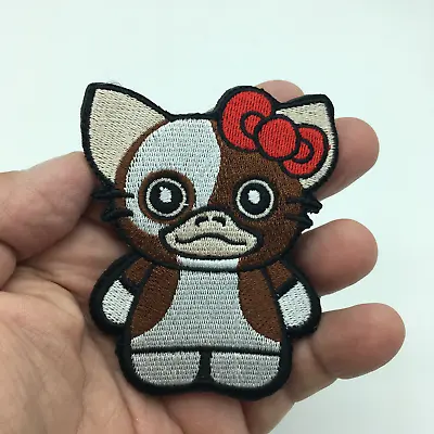 Hello Gizmo Kitty Mash Up Embroidered Hook And Loop Morale Patch FREE USA SHIPPI • $9.99