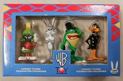 Looney Tunes Martian Bugs Bunny Michigan J Frog Daffy Duck Figure Set. NIB • $18.95