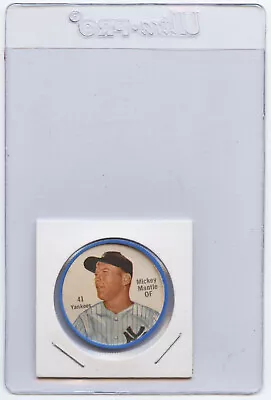 1962 Salada Baseball Coin  #41 Mickey Mantle • $139.99