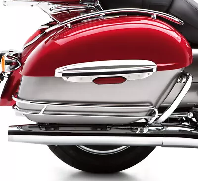 Kawasaki OEM Vulcan 1700 Nomad Voyager Saddlebag Side Trim Set Chrome • $289.95